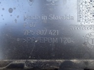 bumper rear part rear PORSCHE CAYENNE 2 II 7P5 10-15R