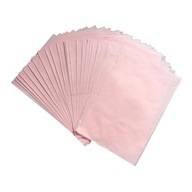 100x Papier do pakowania bukietów Uniwersalny papier perłowy w kolorze różowym