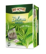 BIG-ACTIVE herbata zielona bez dodatków 20tb