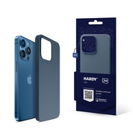 Niebieskie Etui na iPhone 15 Pro 3mk HARDY Case