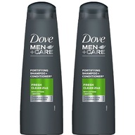 Dove Men Šampón na vlasy Fresh Clean 2v1 2x400ml