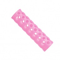 Plastové ružové valčeky na vlasy č. 1 , 12ks