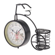 Európa Rustikálne stolové hodiny Okrúhle umelecké hodiny s batériovým napájaním okrúhle tiché hodiny