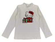 bluzka długi rękaw świąteczna OVS Hello Kitty 122