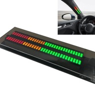 Indikátor úrovne hudobného spektra LED rytmus svetla 12V automobilový merač v