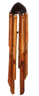 Dzwonki bambusowe gong 80 cm rurka Piękne /210cm