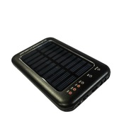 SOLAR CHARGER & FLASHLITE solarny powerbank z latarką zestaw