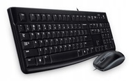 Zestaw przewodowy klawiatura + mysz Logitech Desktop MK120 USB czarny