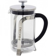 FRENCH PRESS Piestový sklenený čistič kávy 0,80 l H2