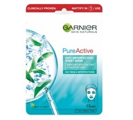 GARNIER SN maska oczyszcz. na tkaninie PURE ACTIVE