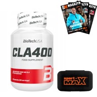 BIOTECH CLA 400 80 kaps FAT BURNER KWAS LINOLOWY