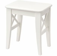 IKEA INGOLF Stolička, biela, 45 cm
