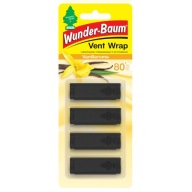 Wunder-Baum illatosító autóba, rácsra szerelhető, vanília illat, 4 darabos