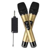 mikrofon Zestaw mikrofonów bezprzewodowych Podwójny mikrofon Aureate