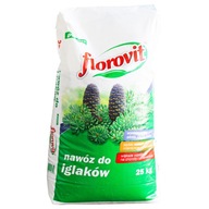 Nawóz wieloskładnikowy FLOROVIT DO IGLAKÓW 25 kg 25 l