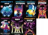 Minecraft Smok Góra Wyspa Wrak pakiet 7 książek