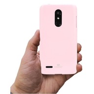 Etui Case Obudowa Pokrowiec Futerał Mercury do LG K10 2018 I K11 jasny róż