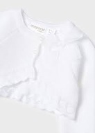 Bolerko-sweterek białe 1349-37 MAYORAL roz 75