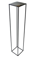 Kwietnik loft 130 cm czarny met 363