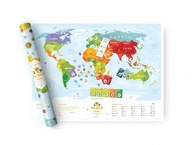 Stieracia mapa - Travel Map Kids Sights