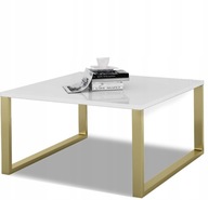 Konferenčný stolík lavica zlaté nohy