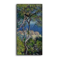 Nástenné hodiny canvas Príroda pohľad Monet 30x60 cm