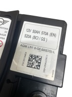 Batteria AGM START-STOP 12V 50AH 570A MINI 2023R Originale