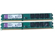 Pamięć DDR3 PC3 8GB 1333MHz PC10600 Kingston 2x 4GB Dual Gwarancja