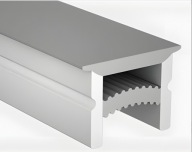 SZILIKON CSŐ 10x10 PROFIL RUGALMAS MARÓ LED SZALAGOKHOZ