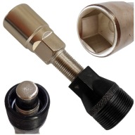 ВЕЛОСИПЕДНИЙ ЗНІМАЧ КРИВОШИПА З КВАДРАТНИМ КЛЮЧЕМ VELOXO VL068 СРІБЛЯСТИЙ / ЧОРНИЙ