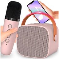 ZESTAW KARAOKE BEZPRZEWODOWY Z BLUETOOTH MIKROFON + GŁOŚNIK DLA DZIECI