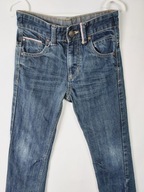 GEORGE 100% bawełna jeansy z regulacją 110-116 CM