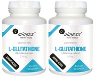 Aliness L-Glutathione Redukovaný 500mg 2x100kaps. Hepatocyty Imunita