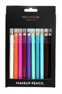 Ceruzky na líčenie očí 10 farieb matný povrch MAX&MORE VEGAN 17