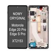ORG WYŚWIETLACZ LCD OLED RAMKA Motorola Edge 20 Pro S Pro XT2153 5D68C19375