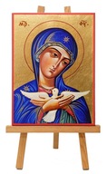 MAJK ikona MATKA BOŻA NIOSĄCA DUCHA (PNEUMATOFORA) 15 x 20 cm