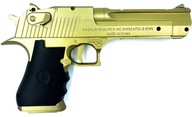 Pištoľ na guličky desert eagle zlatá