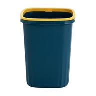 Odpadkový kôš bez veka Dekoratívny odpadkový kôš pre domácnosť s otvorenou hornou časťou Modrá
