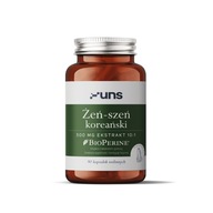 UNS ŻEŃ-SZEŃ koreanski 500MG 90 VCAPS libido stres