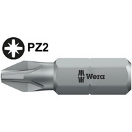 Wera bit PZ2 Pozidriv 25 mm twardy 05072082001