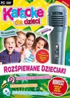 KARAOKE DLA DZIECI ROZŚPIEWANE DZIECIAKI Z MIKROFONEM (PC-DVD)