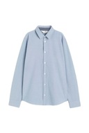 H&M koszula niebieska bawełniana chłopięca r. 140