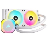 Chłodzenie wodne Corsair iCUE LINK H100i 240 mm RGB Biały