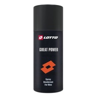 LOTTO GREAT POWER spray for men deodorant 150ml