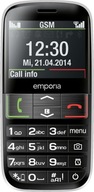 Mobilný telefón Emporia Euphoria V50 64 MB / 128 MB 3G čierna