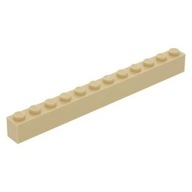 LEGO KLOCEK 1 x 12 Piaskowy / Tan 6112 NOWY