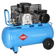 DUGATTYÚS KOMPRESSZOR AIRPRESS HL 340-90 | 90L | 10 BAR | 3 KM | SZÍJ