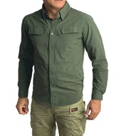 Texar pánska košeľa casual 30-TACS-SH-OLI dlhý rukáv regular nylon