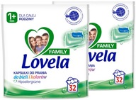 Súprava Lovela Family Kapsule na pranie bielej a farebnej bielizne 2 x 32 ks
