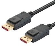 Kabel DisplayPort 1.4 8K*60Hz 5m Czarny DP-DP M/M